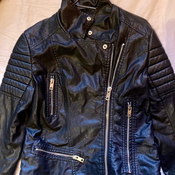 Blank NYC Leather Jacket- Small - Picture 1 of 5